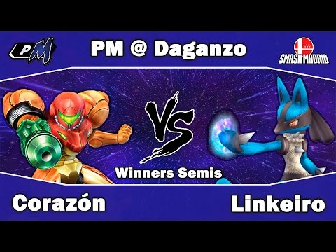 PM [Daganzo] Corazón (Samus) vs Linkeiro (Lucario) Winners Semis