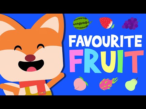 My Favorite Fruit! | Wormhole English - Songs For Kids