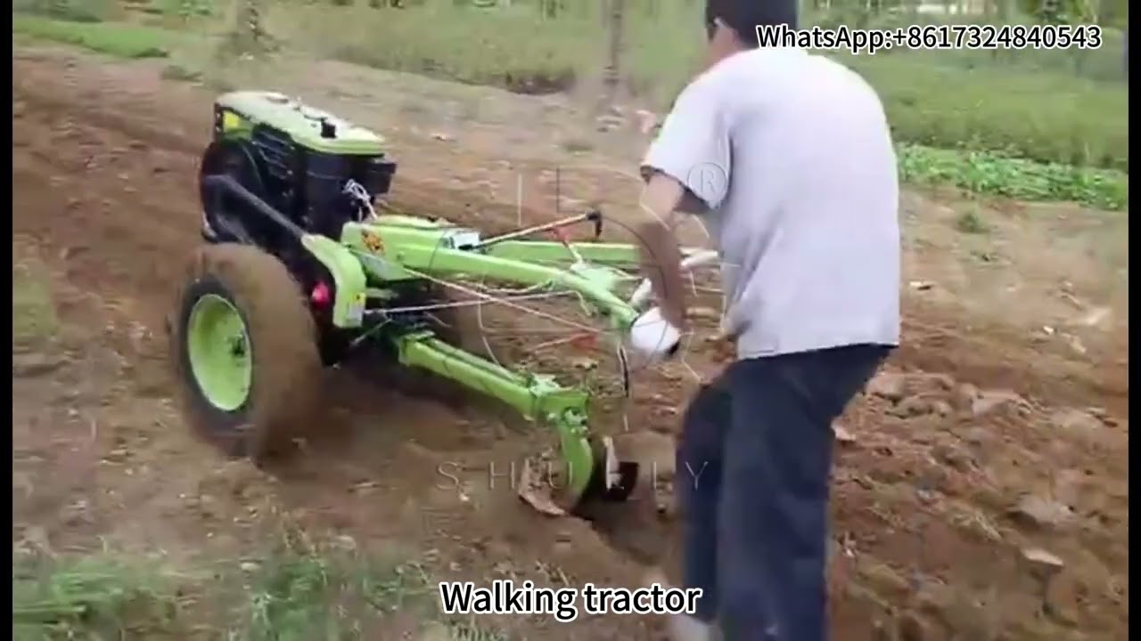 Versatile Walking Tractor – The Ultimate Multi-Purpose Powerhouse for Small Farms!