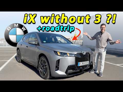 Thumbnail for 2027 BMW iX roadtrip driving REVIEW - more luxury or overtaken by iX3? by BMW iX