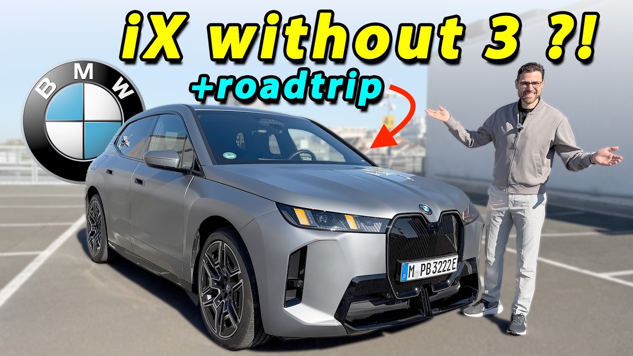 2027 BMW iX roadtrip driving REVIEW - more luxury or overtaken by iX3?