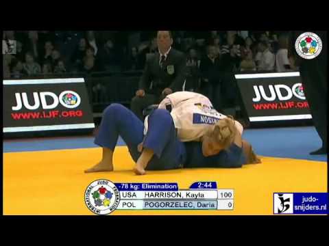 Kayla Harrison (USA) - Daria Pogorzelec (POL) [-78kg]