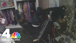 Thieves steal luxury handbags worth thousands from high-end store in New Jersey | NBC New York