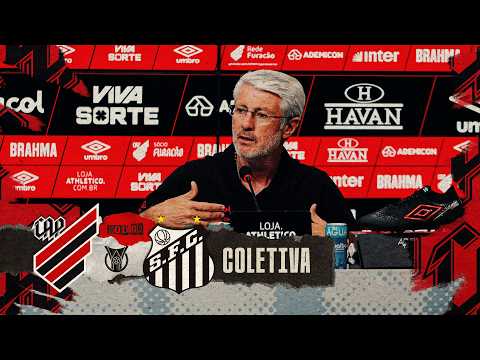 COLETIVA PÓS-JOGO | ODAIR HELLMANN | ATHLETICO 2X1 SANTOS | CAMPEONATO BRASILEIRO 2026