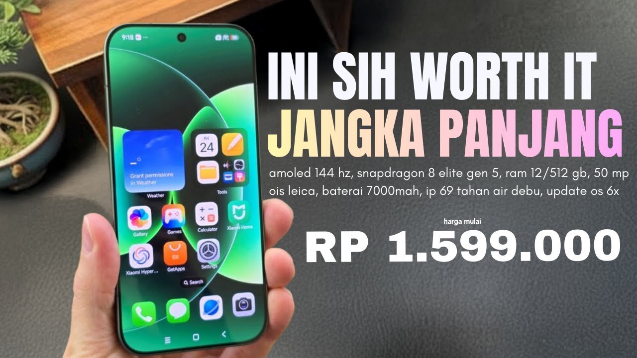 BUAT 5 TAHUN KEDEPAN‼️RAM 12/512GB, 7000MAH - HP SPEK DEWA JANGKA PANJANG PALING WORTH IT