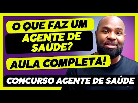 O que Faz o Agente de Saúde ACS e ACE  - AULA COMPLETA COM QUESTÕES - Concurso Agente de Saúde 2023
