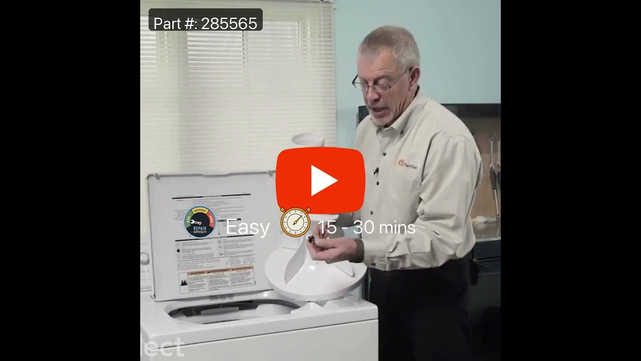 Replacing your Whirlpool Washer Agitator Kit