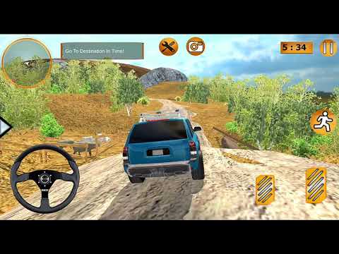 Offroad 4×4 Jeep Prado Driving - Truck Driving Simulator #3 - Car Game - Android Gameplay