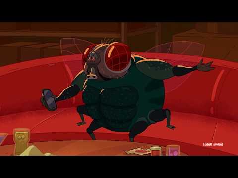 Rick Asks the Fly About a Sandwich