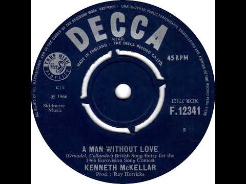 UK New Entry 1966 (73) Kenneth McKellar - A Man Without Love