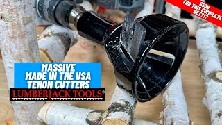 Can A Beginner City Guy Make Log Furniture?? || Lumberjack Tools Commercial Complete Set