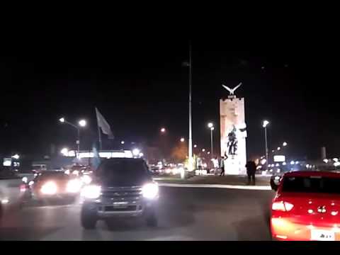 Festejos hinchas de Pacífico de Alvear