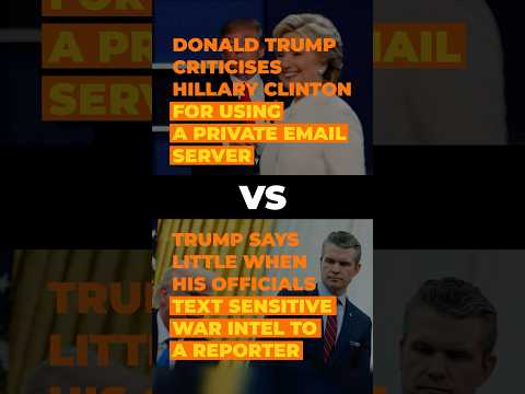 Trump's reactions to cyber breaches | Compare and Contrast