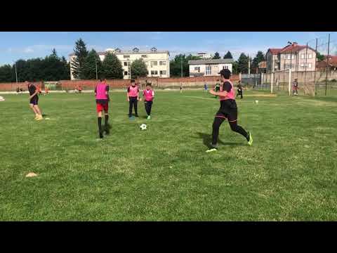 Foursquare Passing Drills u13 | KF Kumanova Milano 2010 | Coach:Oktaj Jusuf