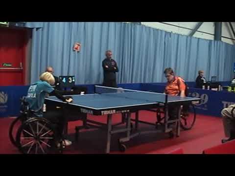 Para Table Tennis world ranking tournament; Dutch Open Para 2019 Stadskanaal SF1 Tournament