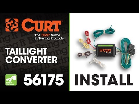 Trailer Wiring Install: CURT 56175 Taillight Converter