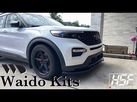 Explorer ST Waido Front Splitter Install