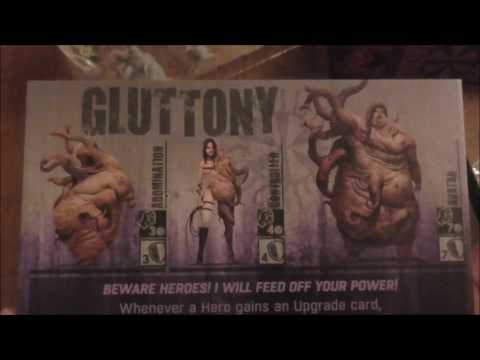 An Unboxing of the Others Gluttony Expansion by Cool mini or not 