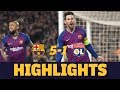 BARÇA 5-1 LYON | Match highlights