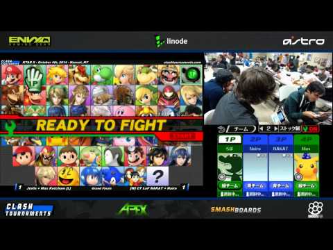 KTAR X - Nairo + LoF NAKAT vs Jtails + Max Ketchum - Grand Finals - Smash 3DS