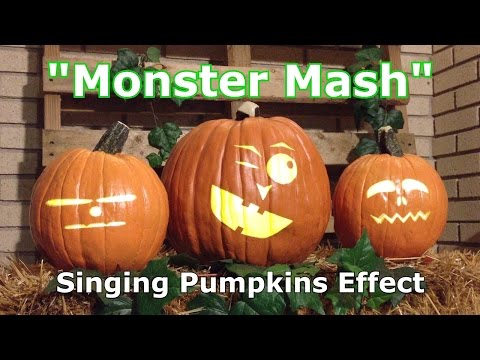Monster Mash - Singing Pumpkins Animation Effect