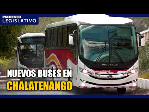 Nuevas unidades de transporte mejorarán el servicio en Chalatenango | Noticiero Estelar-2 marzo 2026