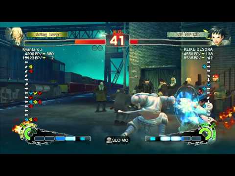 SSF4 AE: Kyantarou (Gen) vs KEIKE DESORA (Makoto) - Ranked Match (720p HD)