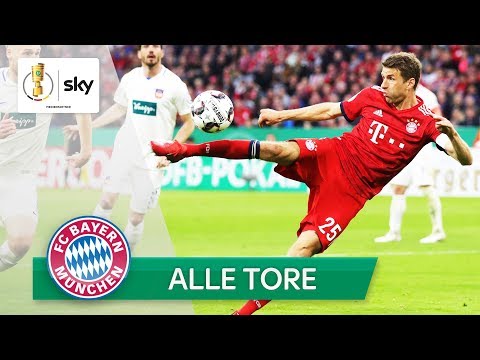 Heidenheim-Wahnsinn & Bremen-Drama | ALLE Tore vom FC Bayern | DFB-Pokal 2018/19