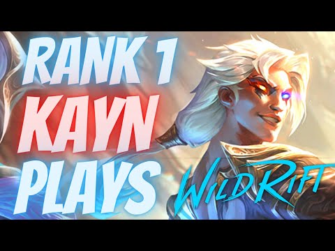 RANK 1 KAYN HAS NO MERCY ! Blue Kayn Gameplay (No Death) Wild Rift !