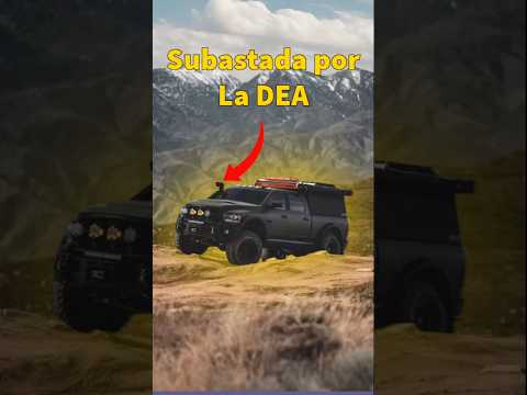 La camioneta del cartell vendida por la DEA