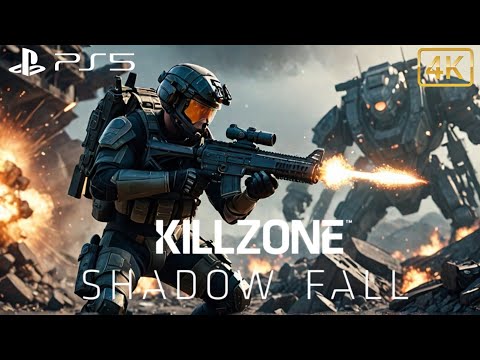 PS5 KILLZONE SHADOW FALL UNIQUE RIFLE MISSION| 4K 60FPS HDR GAMEPLAY