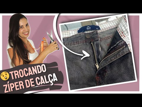 Vídeo: Como colocar zíper em calça jeans: dúvidas