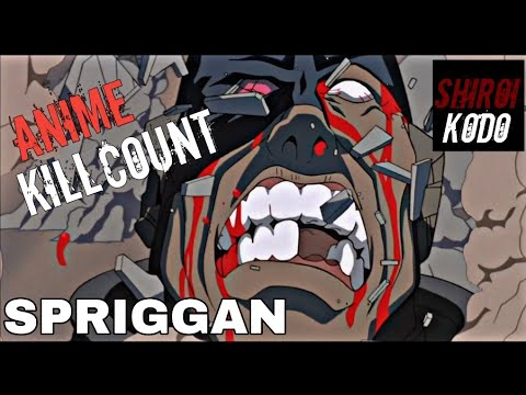 Spriggan (1998) ANIME KILL COUNT