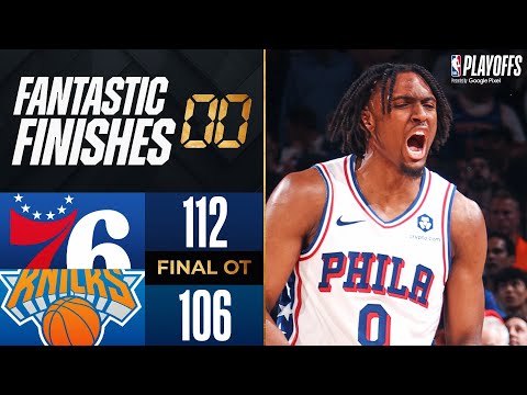 MUST-SEE OT ENDING #7 76ers at #2 Knicks👀 | Game 5 | April 30, 2024