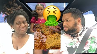 Our First time trying this! | egusi soup and fufu in Raleigh North Carolina￼￼