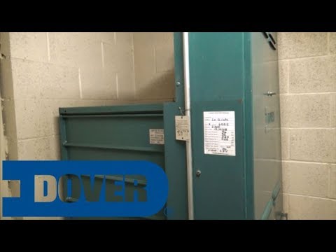Dover Traditional Hydraulic Elevator Machine Room Tour