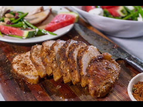 Pork Loin Roast with a Dry Rub