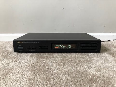 Onkyo T-401 AM FM Home Stereo Digital Radio Tuner