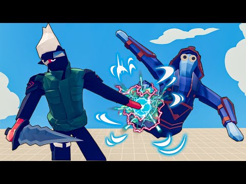 KAKASHI HATAKE ( NARUTO ANIME ) vs EVERY UNIT| TABS - Totally Accurate Battle Simulator