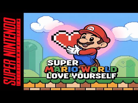 Love Yourself | Super Mario World ROM Hack (SNES) - Longplay