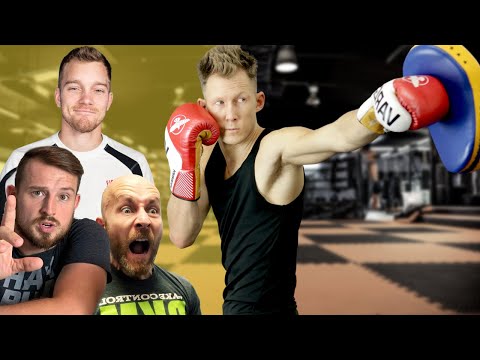 Sensei Seth, Shane Fazen & Icy Mike Held Pads For Me