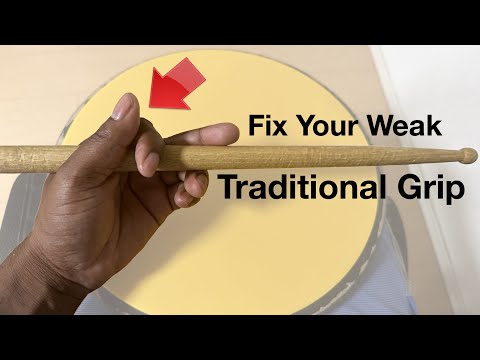 Fix Your Weak Traditional Grip In 8 Minutes