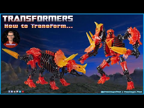 Transformers War For Cybertron Generations Selects Deluxe Tricranius