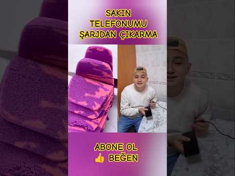 sakın telefonumu şarjdan çıkarma 😬