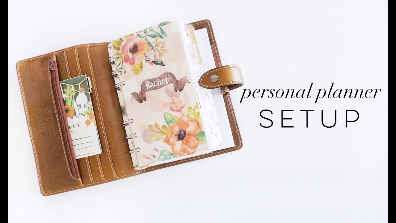 Personal Planner Setup | Filofax Malden Fall 2017