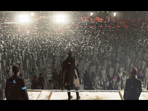 Detroit Become Human HOW TO WIN THE WAR  End (Pt31)