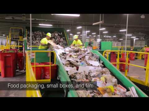 Single Stream Recycling – Tour a Material Recovery Facility (MRF)