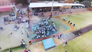 preview picture of video 'Aerial Footage - Hoërskool Overkruin'
