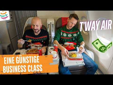 T'way Air, so richtig Low-Cost - 14 Stunden nach Frankfurt in Business Saver Class | YourTravel.TV