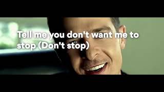 Robin Thicke - Lost Without you Lyrics